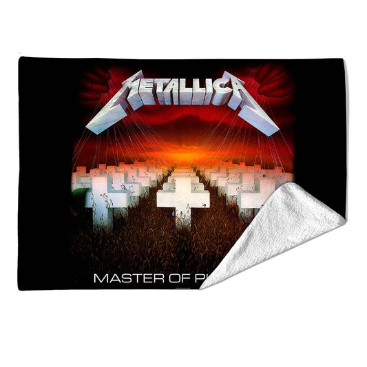 Rocksax Metallica Sherpa Fleece Blanket - Master of Puppets
