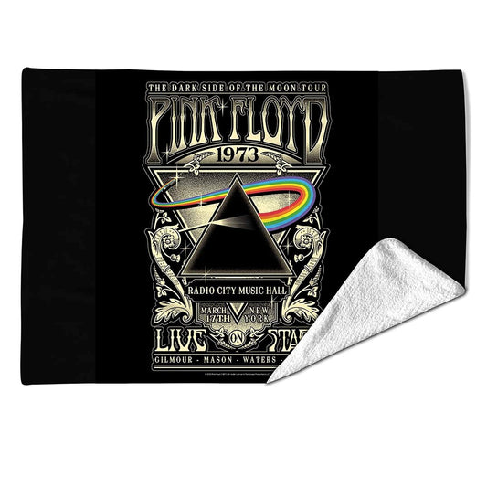 Rocksax Pink Floyd Sherpa Fleece Blanket - 1973 Live
