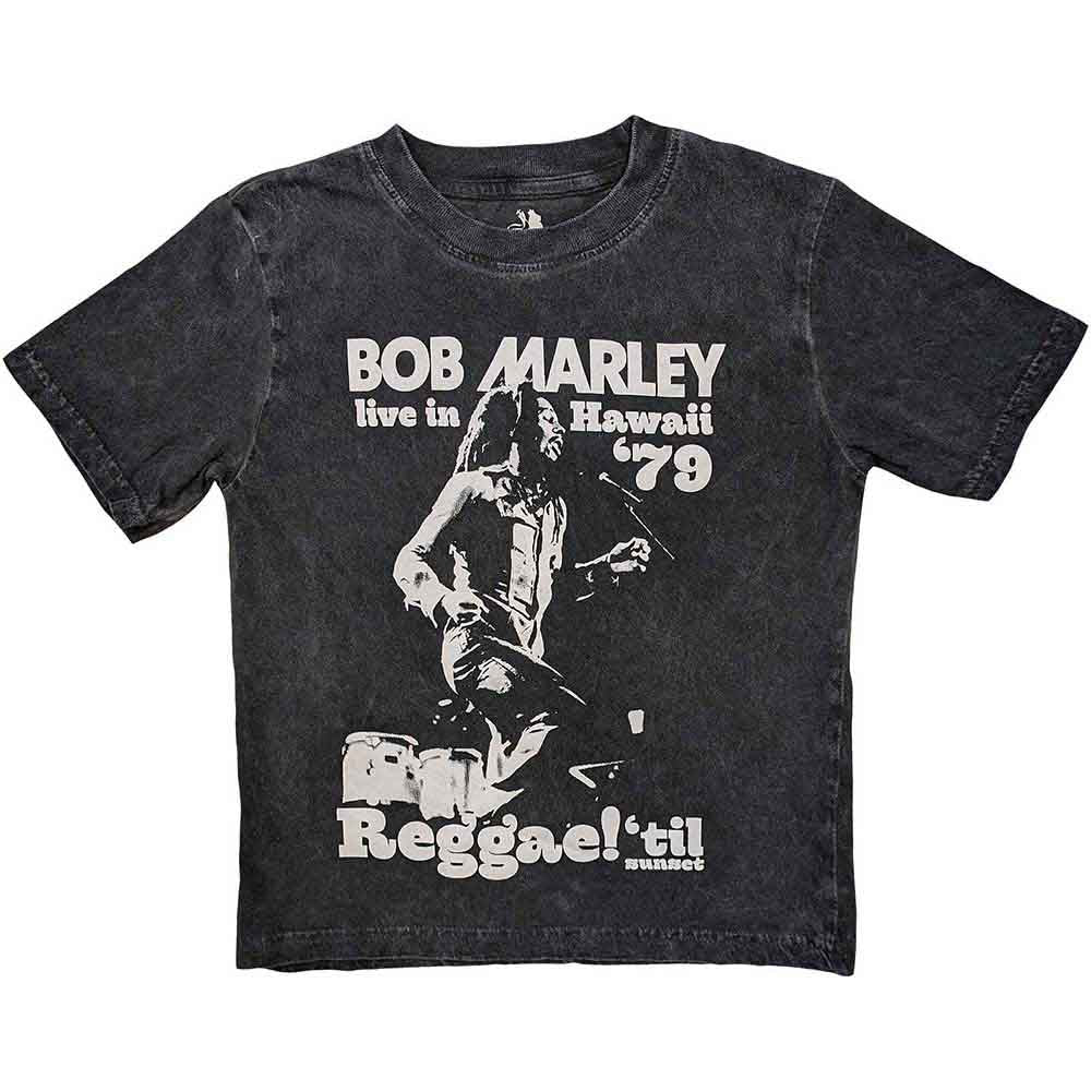Bob Marley Children's T Shirt - Hawaii Snow Wash