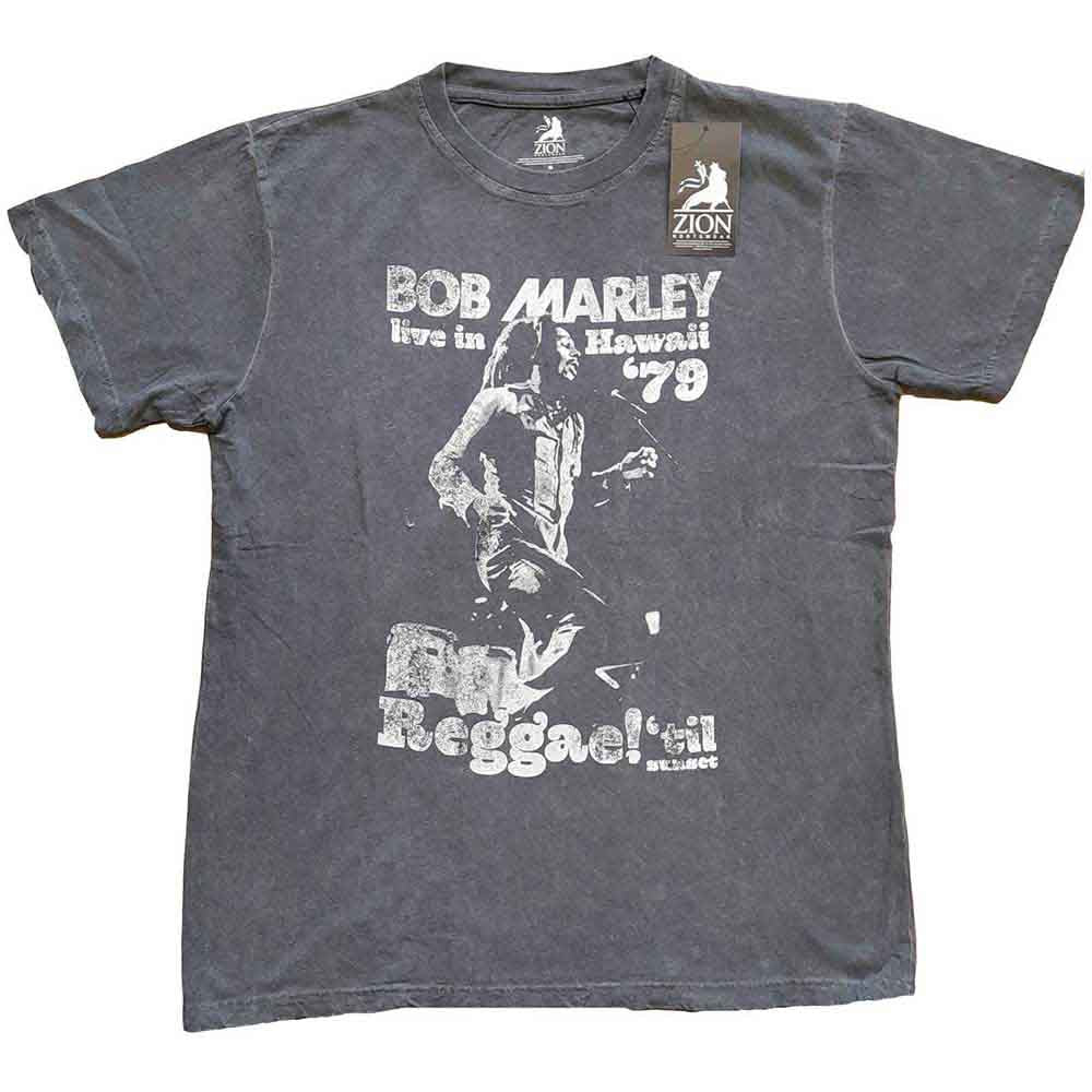 Bob Marley T Shirt - Hawaii Snow Wash