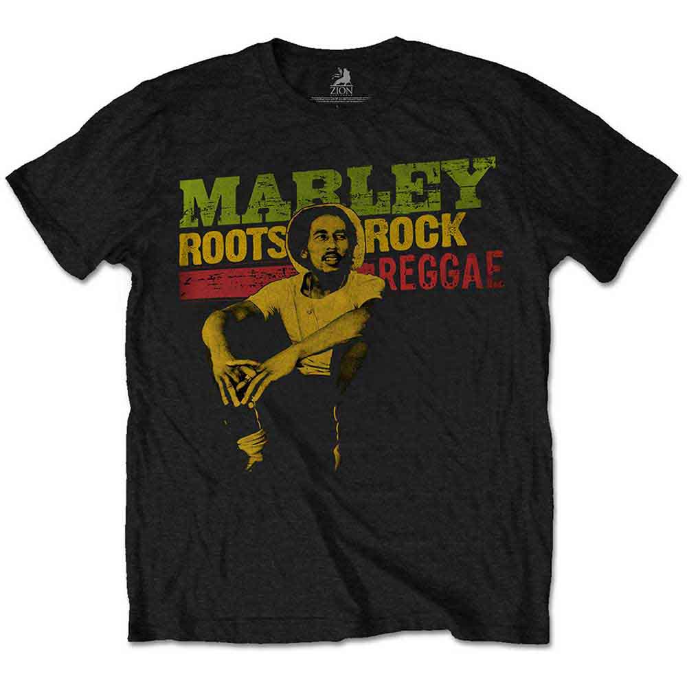 Bob Marley Children's T Shirt - Roots, Rock, Reggae