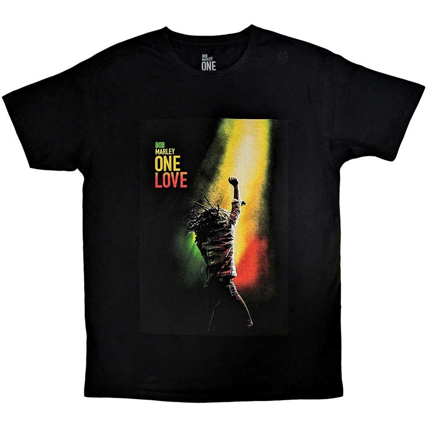Bob Marley Black T Shirt - One Love Movie Poster