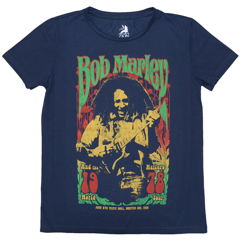 Bob Marley Woman's T Shirt - 1978