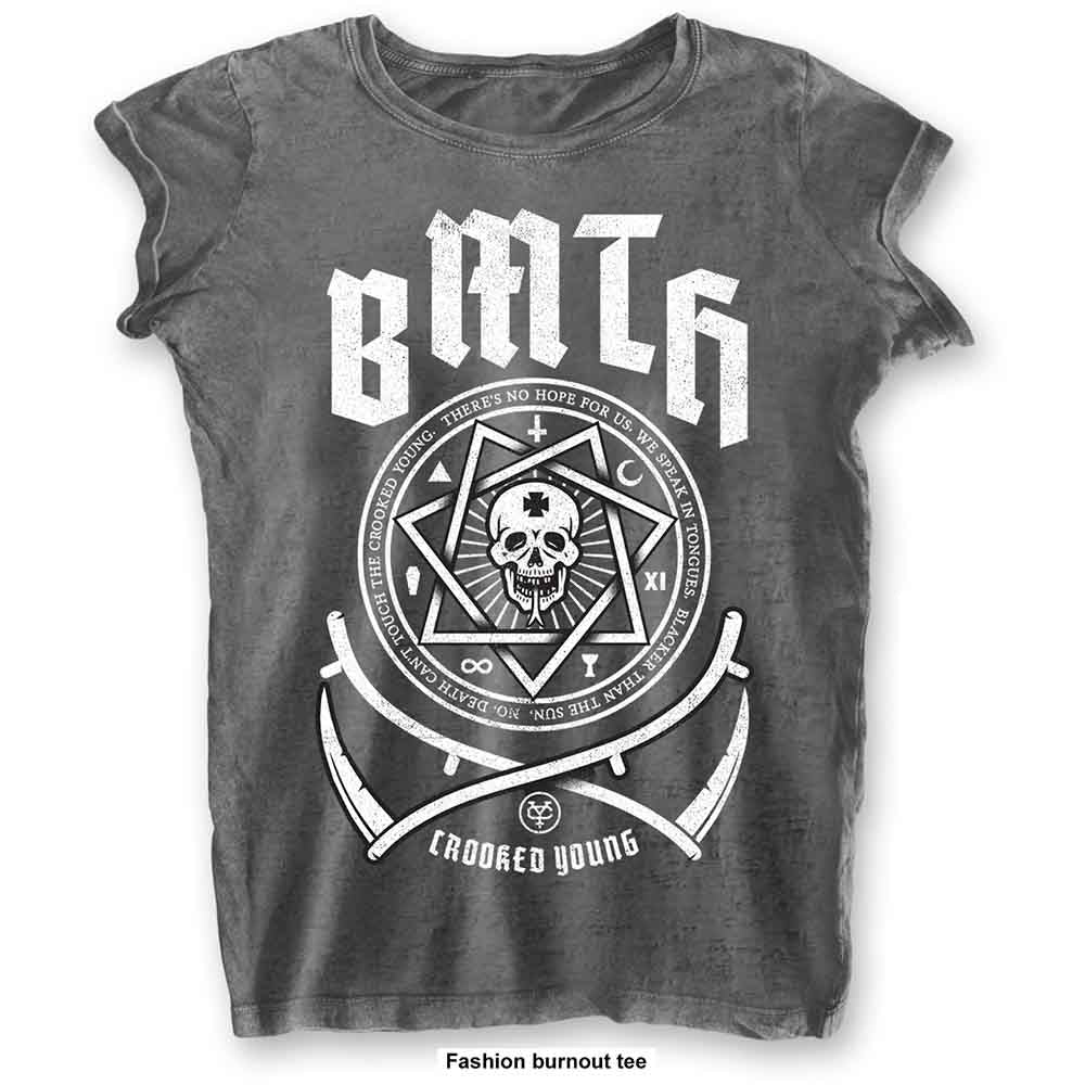 Bring Me The Horizon Woman's T Shirt - Crooked Young BO