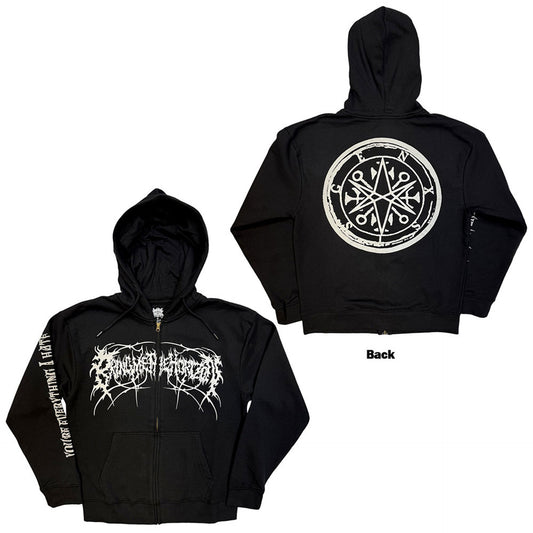 Bring Me The Horizon Zip Hoodie - Metal Logo Genxsis