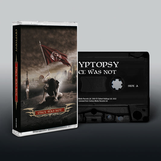 Cryptopsy Music Cassette - Once Was Not | Buy Now For 19.99
