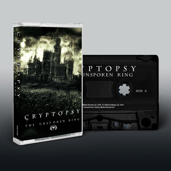 Cryptopsy Music Cassette - The Unspoken King | Buy Now For 19.99