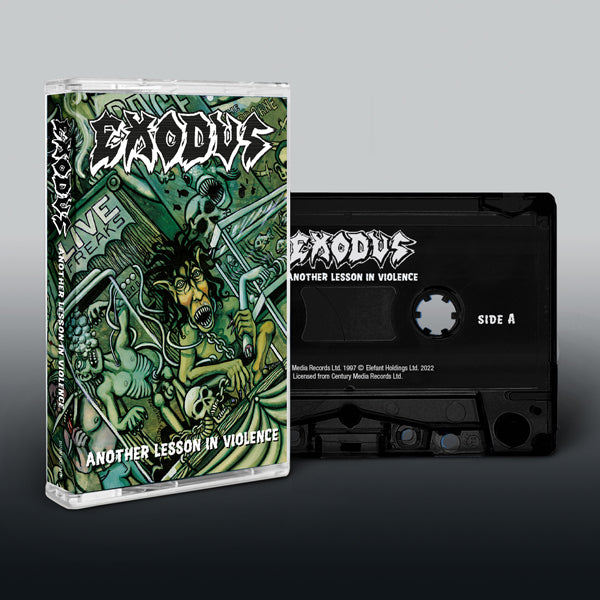 Exodus Music Cassette - Another Lesson In Violence | Buy Now For 19.99