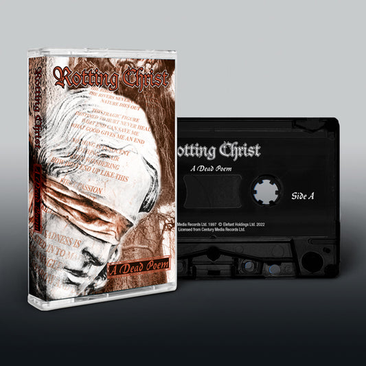 Rotting Christ Music Cassette - A Dead Poem | Buy Now For 19.99