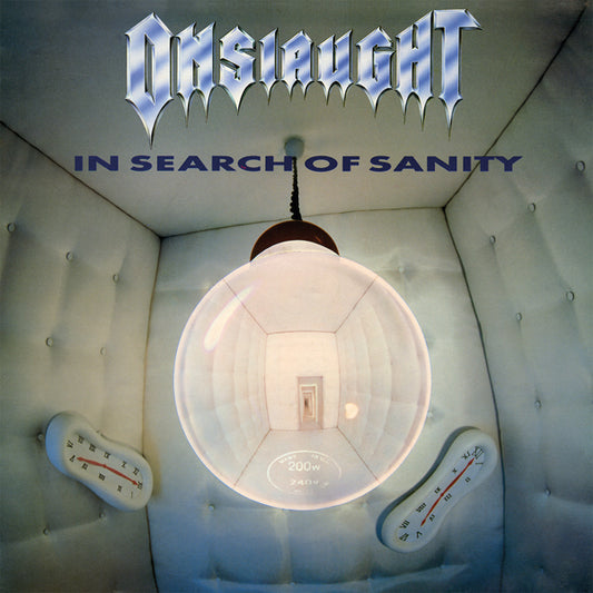 Onslaught LP - In Search Of Sanity (Grey W/ Black Splatter Vinyl)