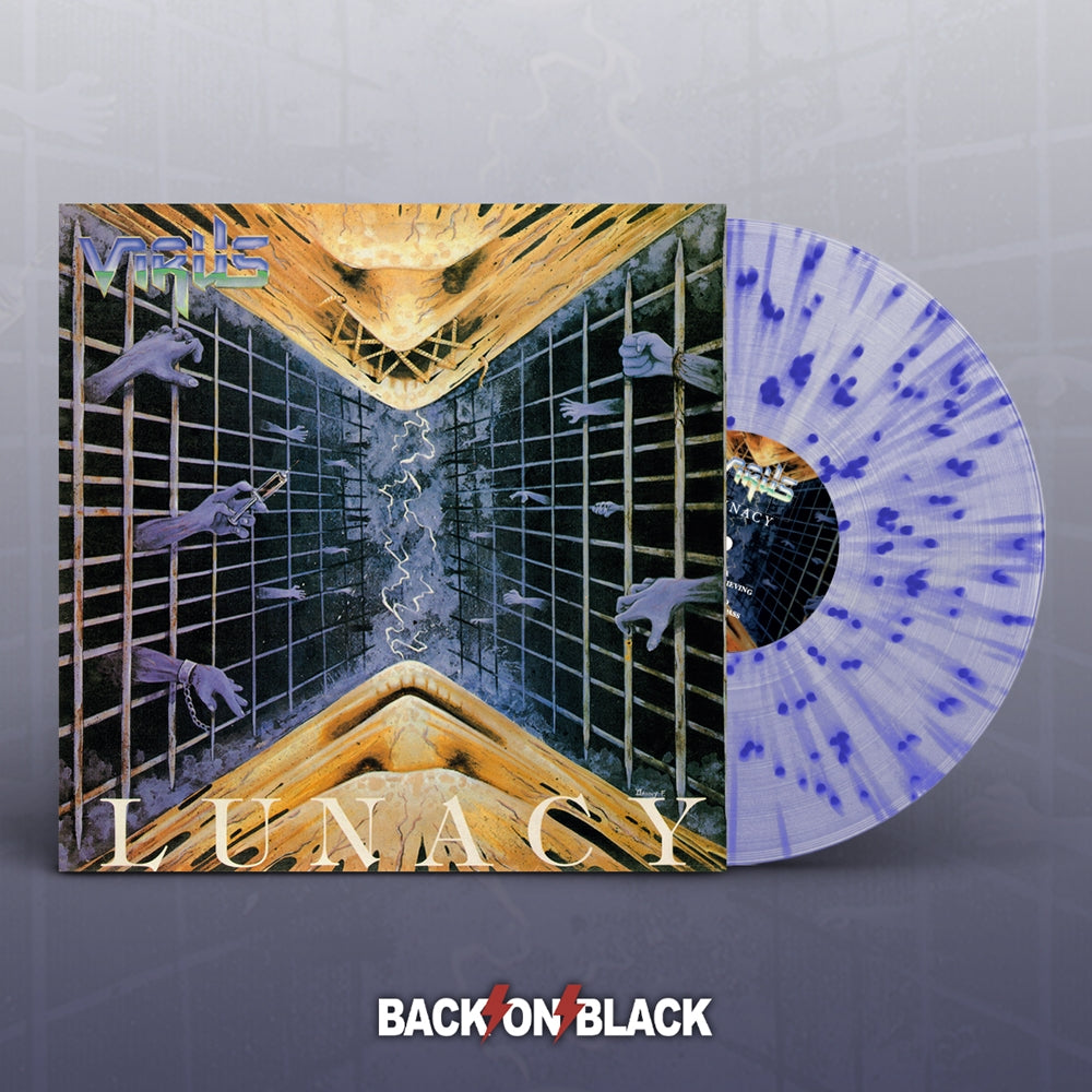 Virus LP - Lunacy (Clear W/ Blue Splatter Vinyl) | Buy Now For 40.99