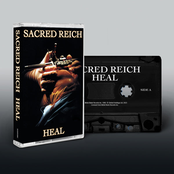 Sacred Reich Music Cassette - Heal | Buy Now For 19.99