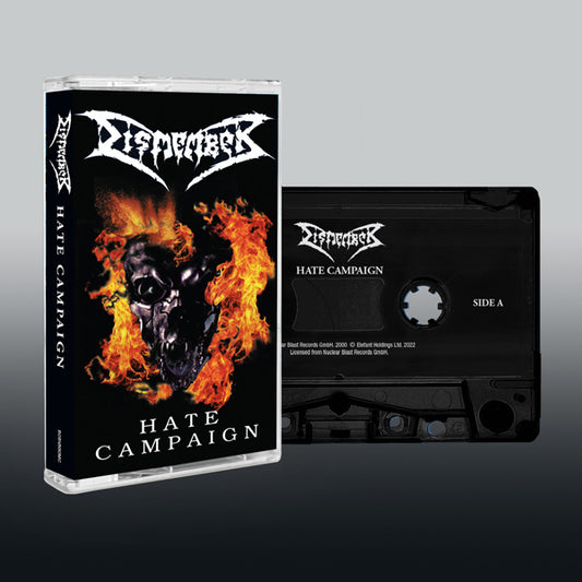 Dismember Music Cassette - Hate Campaign | Buy Now For 19.99