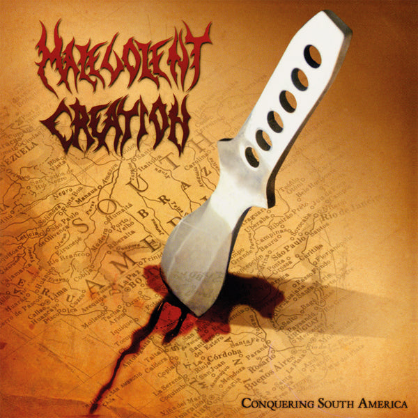 Malevolent Creation LP - Conquering South America (Red Vinyl)