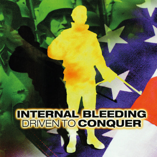 Internal Bleeding LP - Driven To Conquer (Transparent Blue Vinyl)