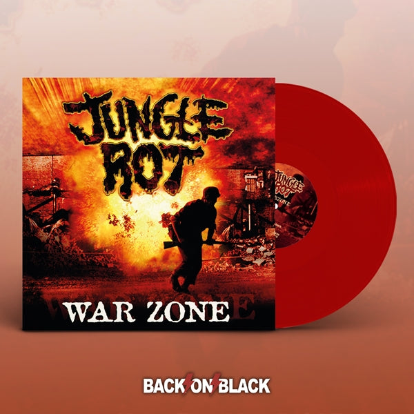 Jungle Rot LP - War Zone (Red Vinyl) | Buy Now For 37.99