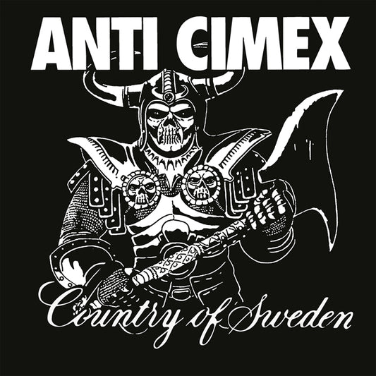 Anti Cimex LP - Absolut Country Of Sweden (White W/ Red Splatter Vinyl) | Buy Now For 43.99