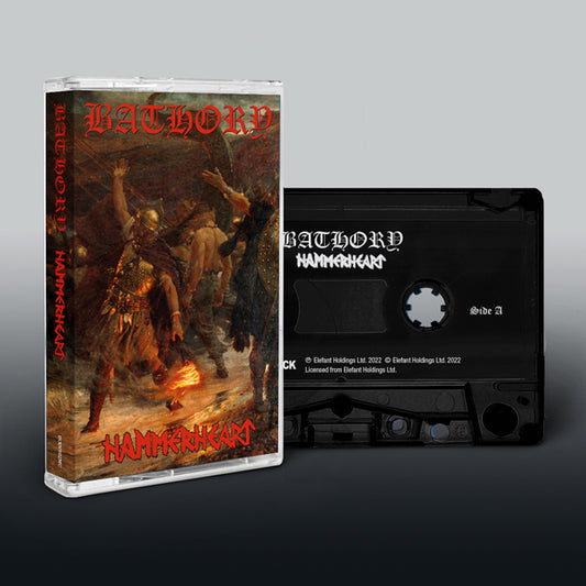 Bathory Music Cassette - Hammerheart | Buy Now For 19.99