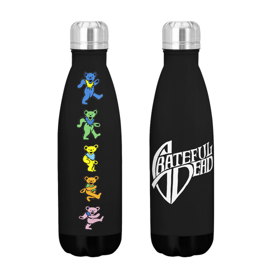 Rocksax Grateful Dead Drink Bottle - Dancing Bears