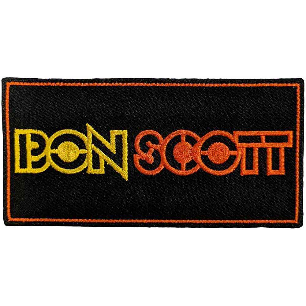 Bon Scott Patches - Iron On - Logo