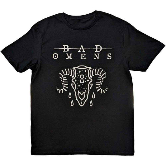 Bad Omens T Shirt - Ram Skull