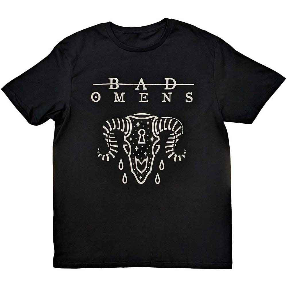 Bad Omens T Shirt - Ram Skull
