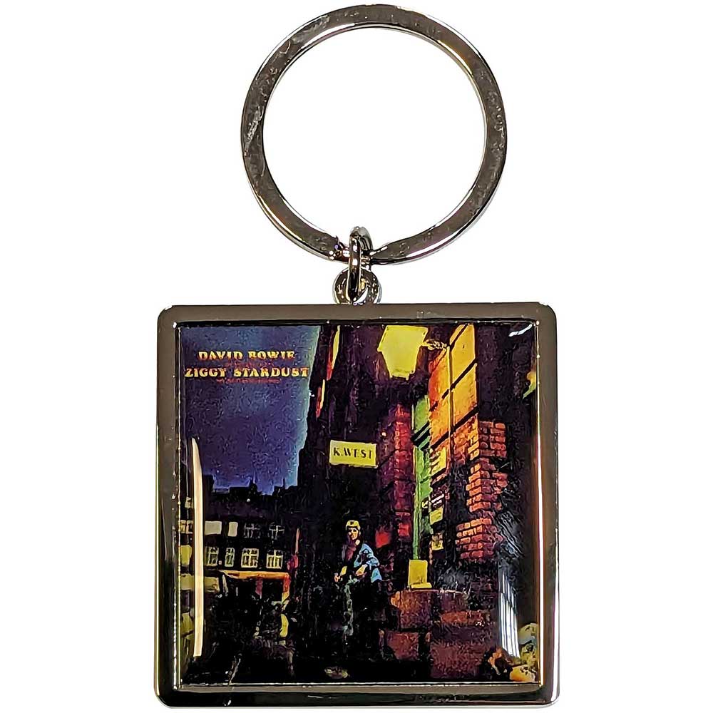 David Bowie Standard Keychains - Ziggy Stardust
