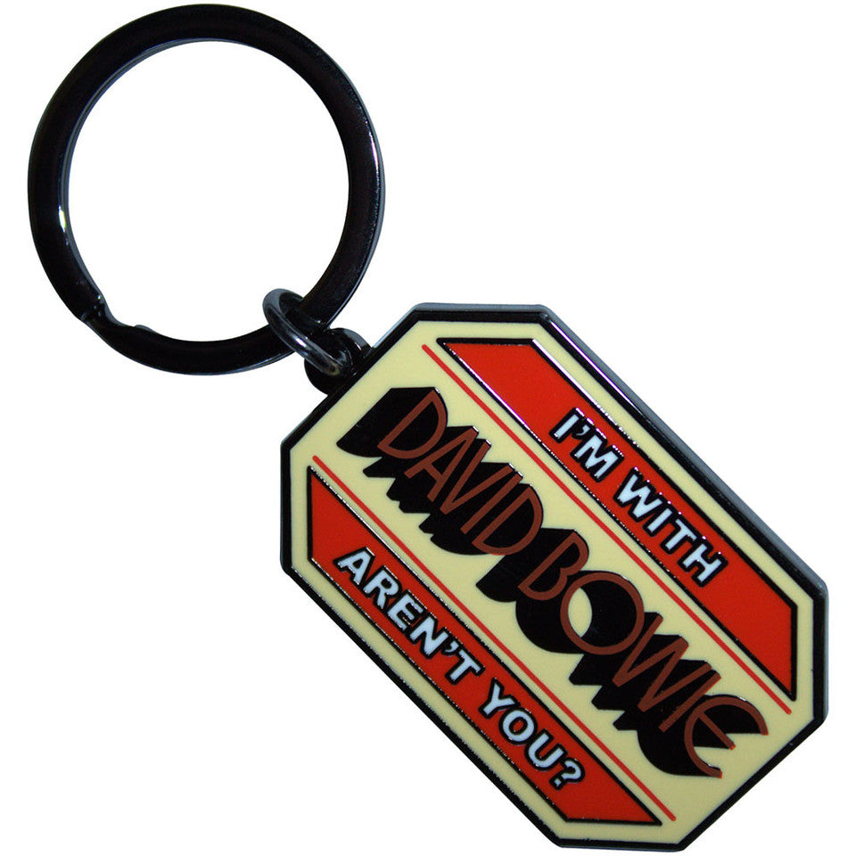 David Bowie Standard Keychains - I Don't Wanna Be A Soldier