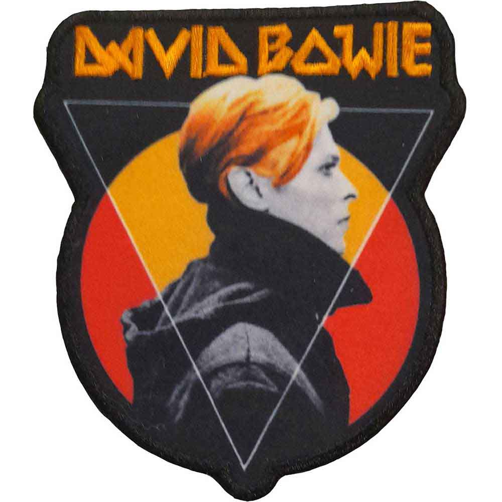 David Bowie Patches - Iron On - Triangle