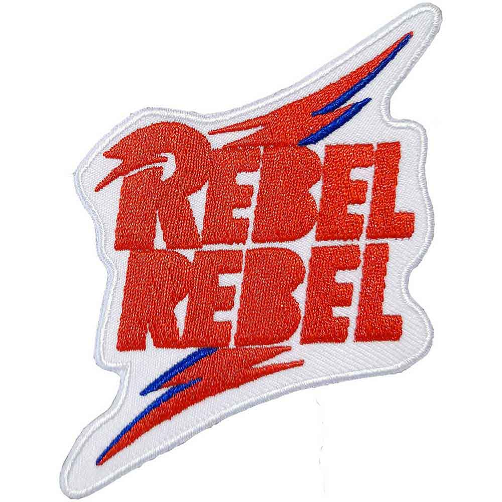 David Bowie Patches - Iron On - Rebel Rebel