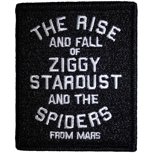David Bowie Patches - Iron On - The Rise and Fall