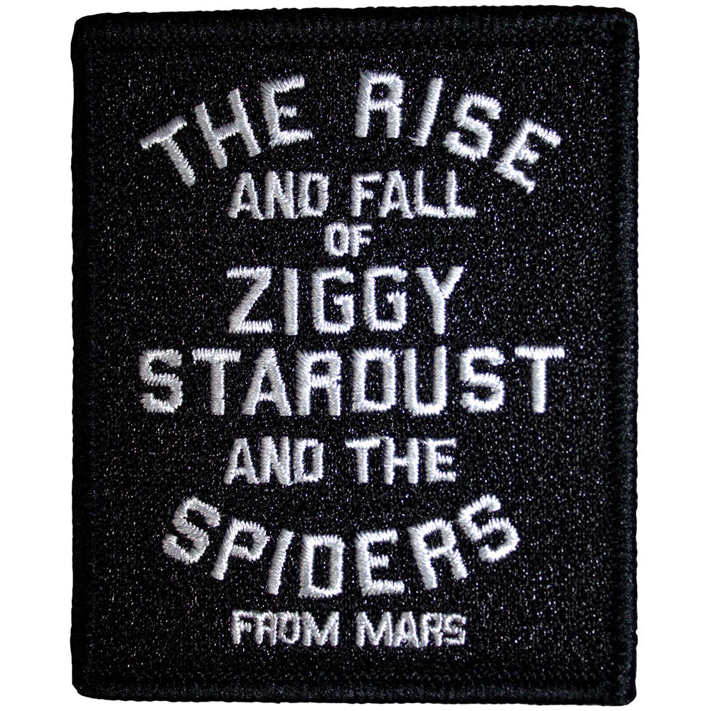 David Bowie Patches - Iron On - The Rise and Fall
