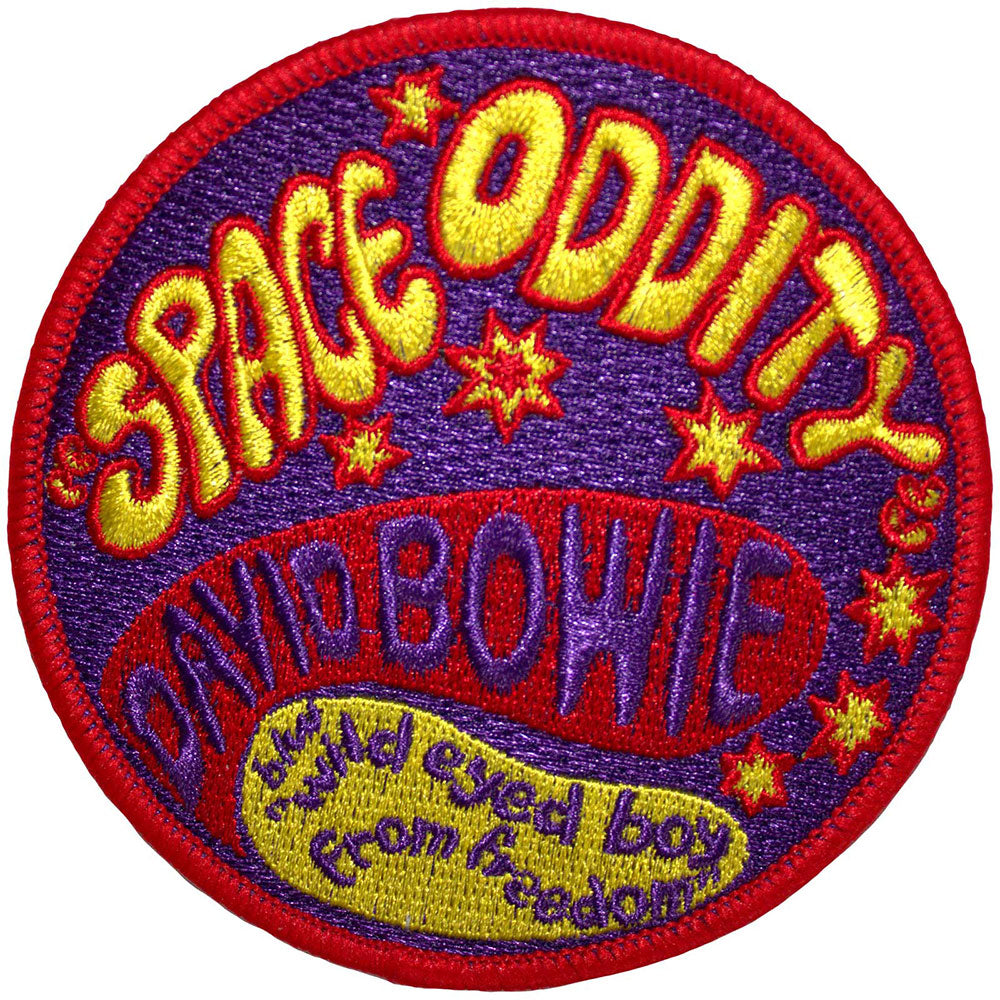 David Bowie Patches - Iron On - Space Oddity