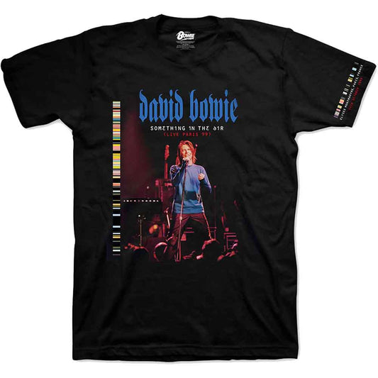 David Bowie T Shirt - Live In Paris