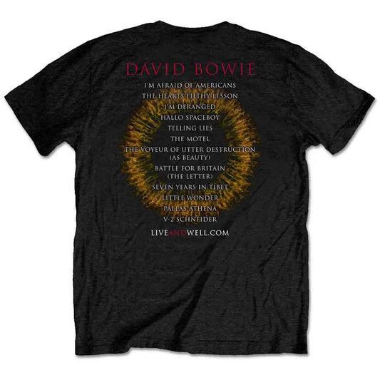 David Bowie T Shirt - LiveandWell.com