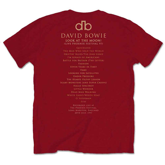David Bowie T Shirt - Phoenix Festival