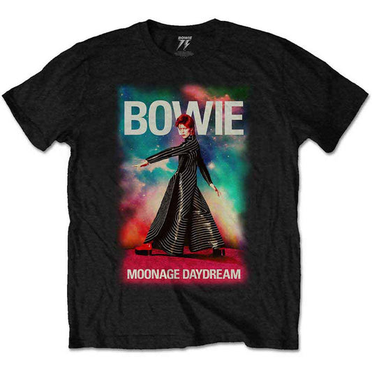 David Bowie T Shirt - Moonage 11 Fade