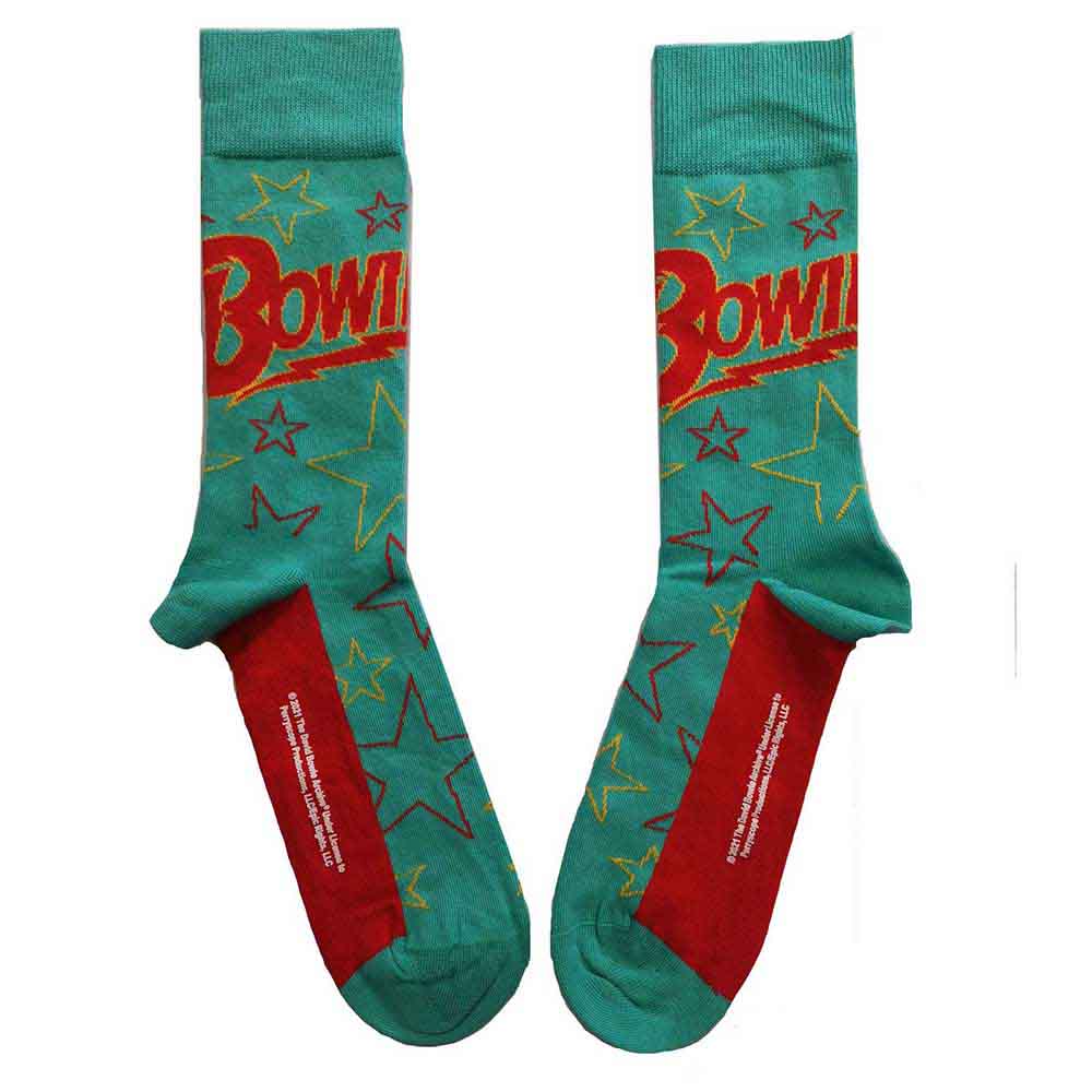David Bowie Ankle Socks - Stars Outline