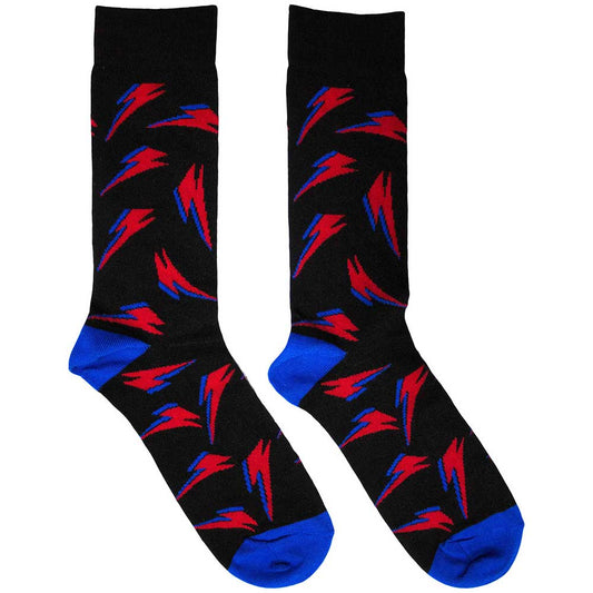 David Bowie Ankle Socks - Flash Pattern