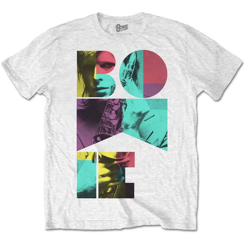 David Bowie T Shirt - Colour Sax