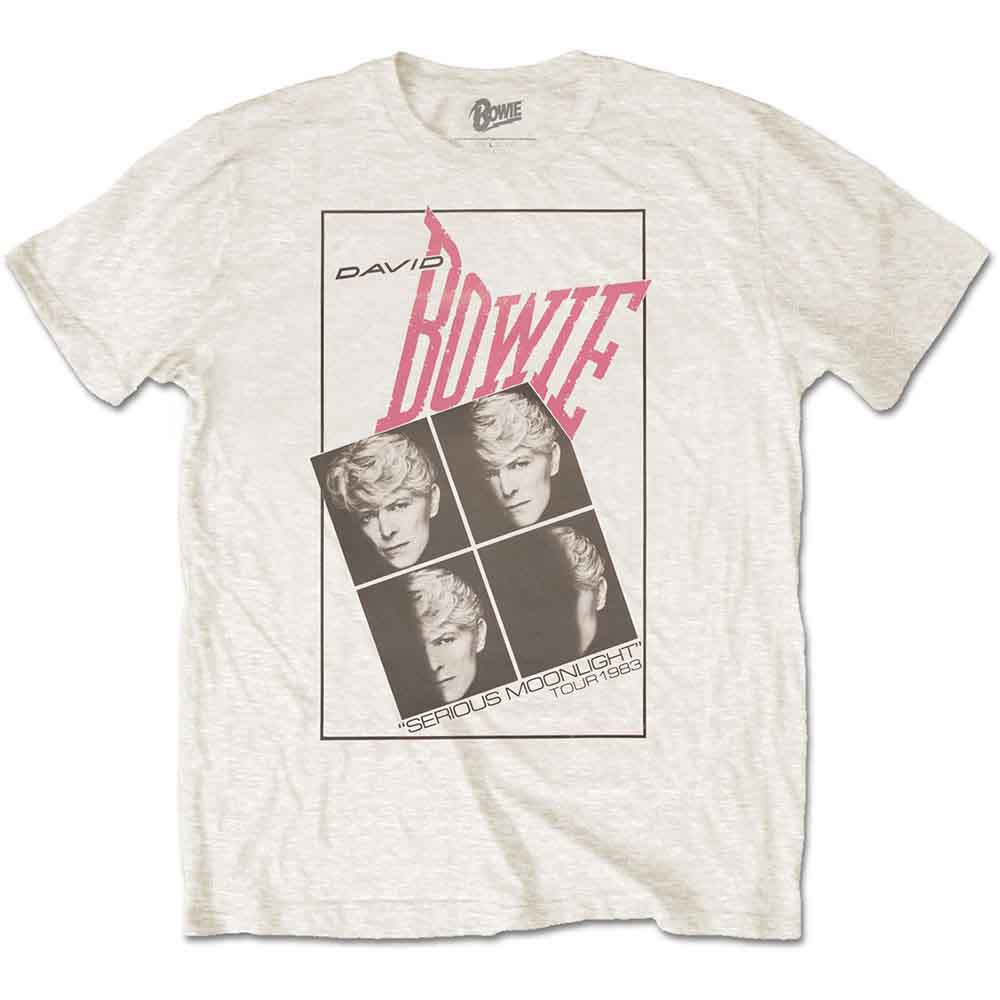 David Bowie T Shirt - Serious Moonlight | Buy Now For 24.99