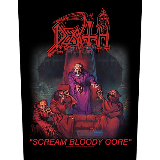 Death Back Patch - Scream Bloody Gore | Buy Now For 8.99
