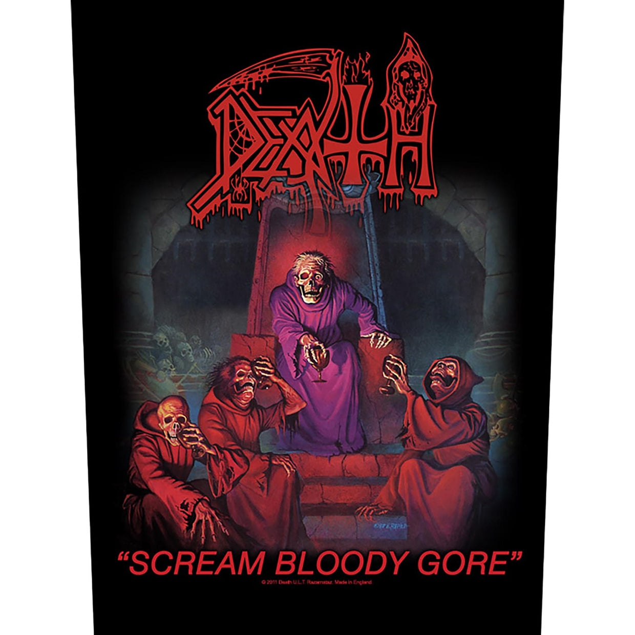 Death Back Patch - Scream Bloody Gore | Buy Now For 8.99