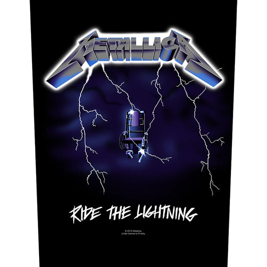 Metallica Back Patch - Ride The Lightning (Backpatch) | Buy Now For 8.99