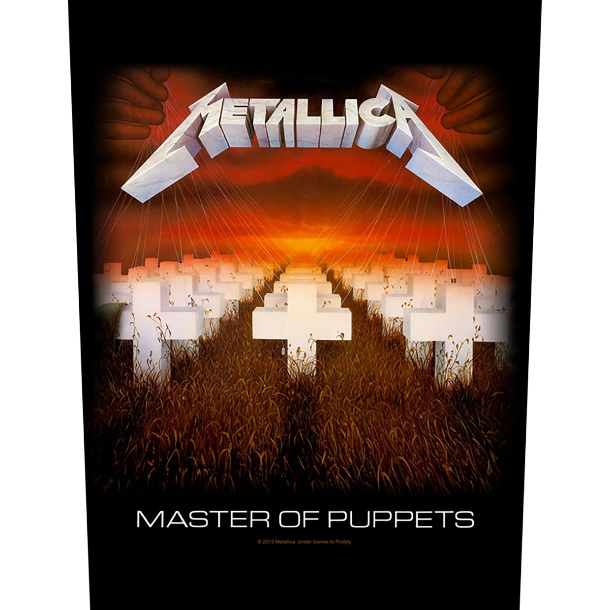 Metallica Back Patch - Master Of Puppets (Backpatch) | Buy Now For 8.99
