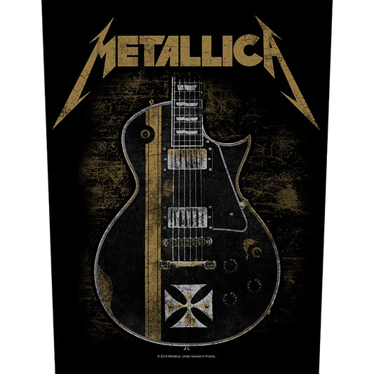 Metallica Back Patch - Hetfield Guitar (Backpatch) | Buy Now For 8.99
