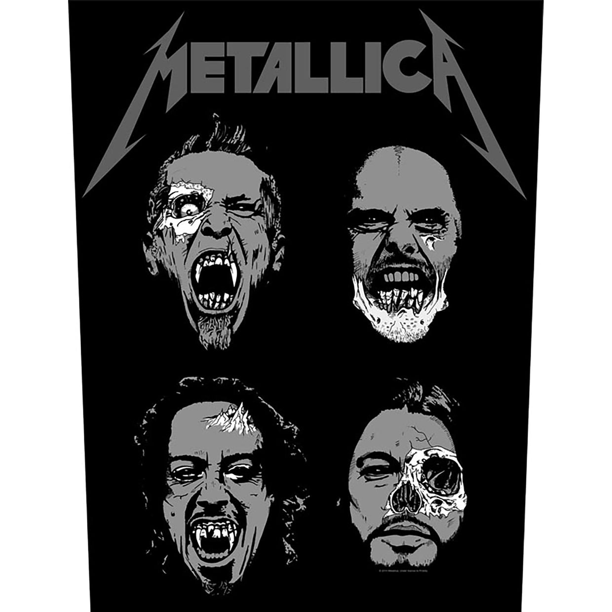 Metallica Back Patch - Undead (Backpatch) | Buy Now For 8.99