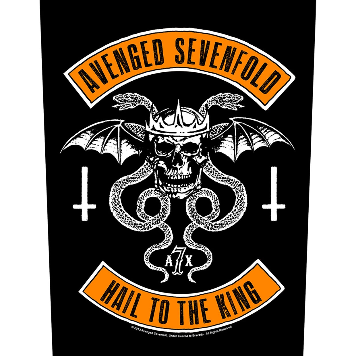 Avenged Sevenfold Back Patch - Biker (Backpatch) | Buy Now For 8.99