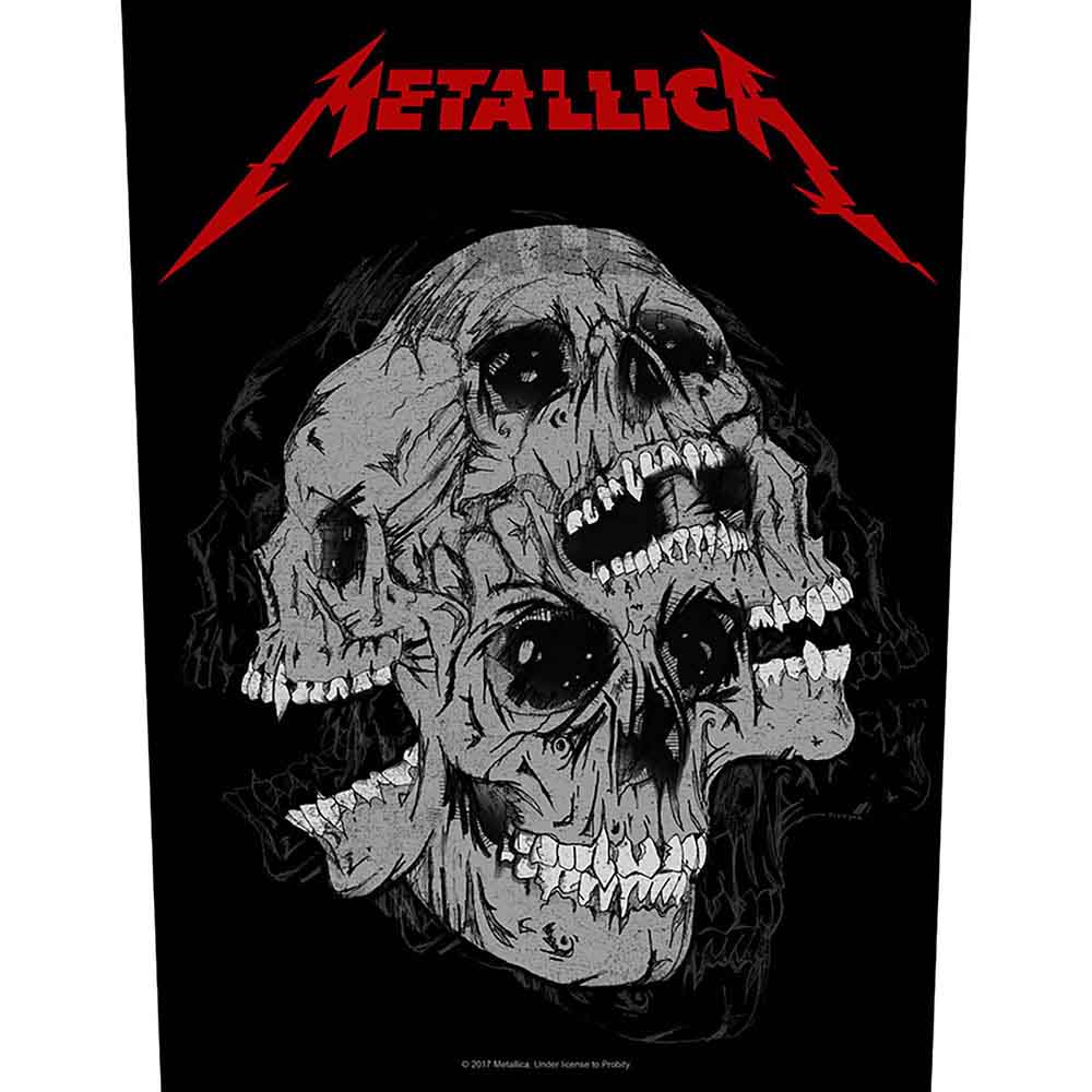 Metallica Patches - Woven Sew On - Skulls