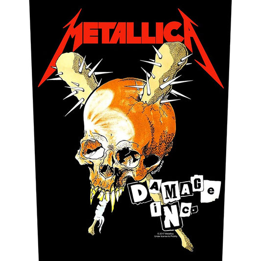 Metallica Back Patch - Damage Inc. (Backpatch) | Buy Now For 8.99